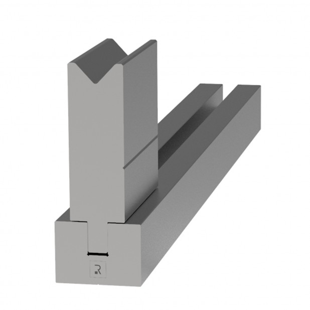 Matrizenadapter Material= C45. Max. Presskraft=1000kN/m. Ideal für Matrizen mit 13 mm Aufnahme auf 55mm Abka