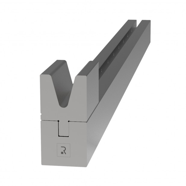 Matrizenadapter Material= C45. Max. Presskraft=1000kN/m. Ideal für Matrizen mit 13.1 mm Aufnahme auf 60mm Abk