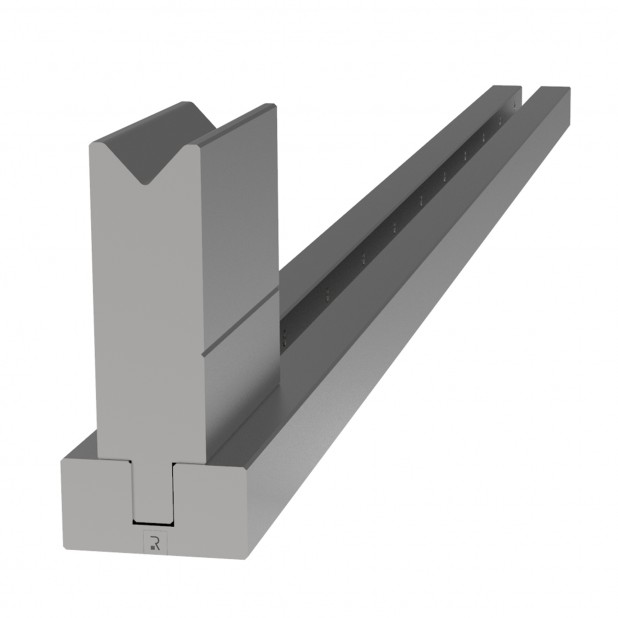 Matrizenadapter Material= C45. Max. Presskraft=1000kN/m. Ideal für Matrizen mit 13.1 mm Aufnahme auf 60mm Abk