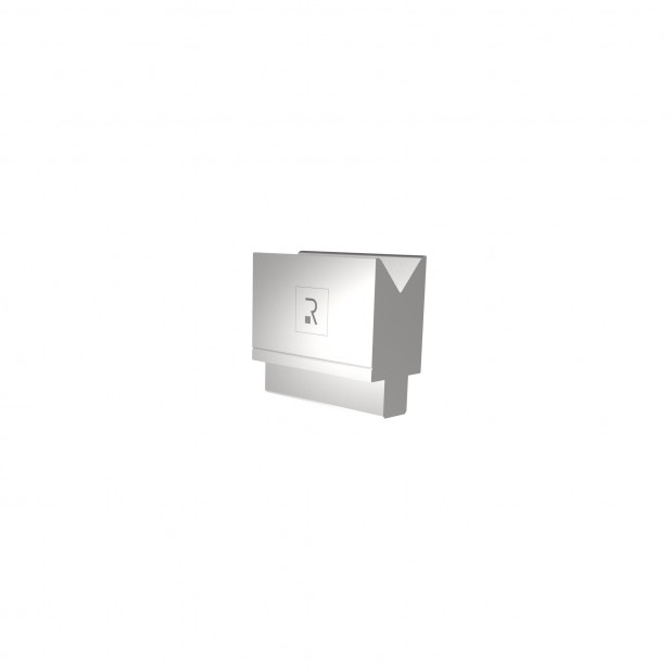 Matrize R1 Serie CFH mit Arbeitshöhe=60mm, α=86°, Radius=3mm, Material=42cr, Max. Presskraft=1000kN/m.