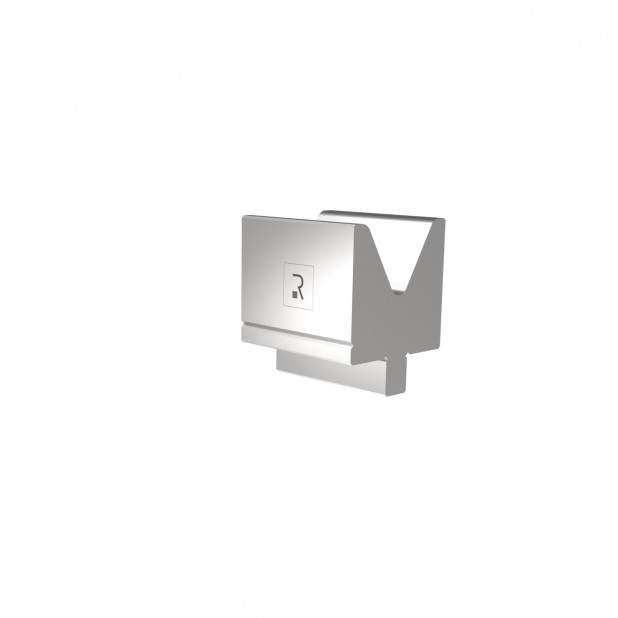 Matrize R5 American mit Arbeitshöhe=55mm, α=60°, Radius=5mm, Material=42cr, Max. Presskraft=1300kN/m.