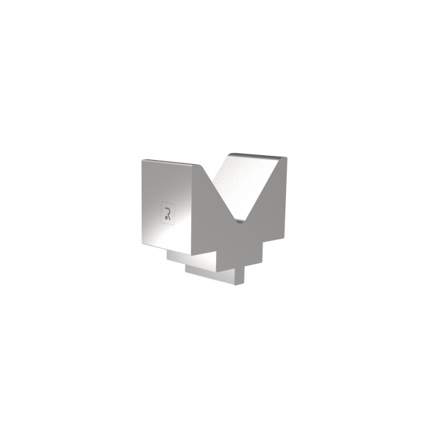 Matrize R5 American mit Arbeitshöhe=95mm, α=80°, Radius=8mm, Material=C45, Max. Presskraft=1000kN/m.