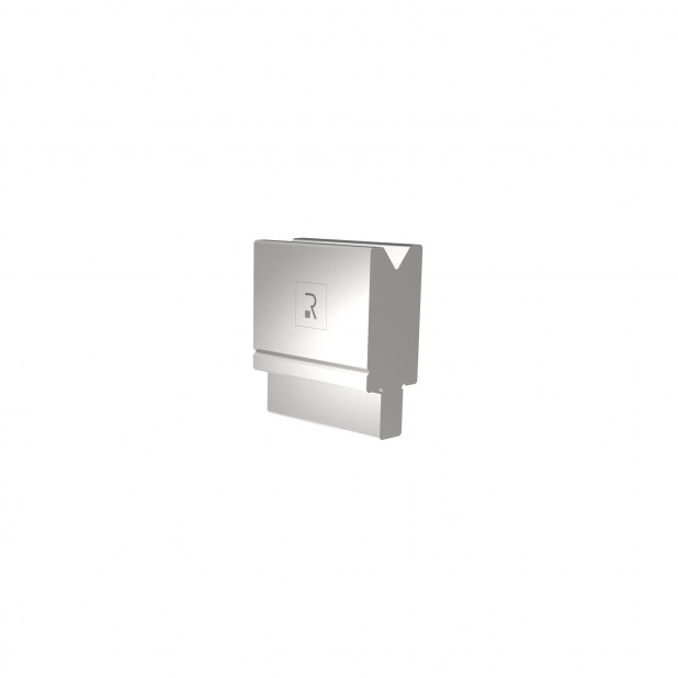 Matrize R2 mit Arbeitshöhe=55mm, α=80°, Radius=2mm, Material=42Cr, Max. Presskraft=1200kN/m.