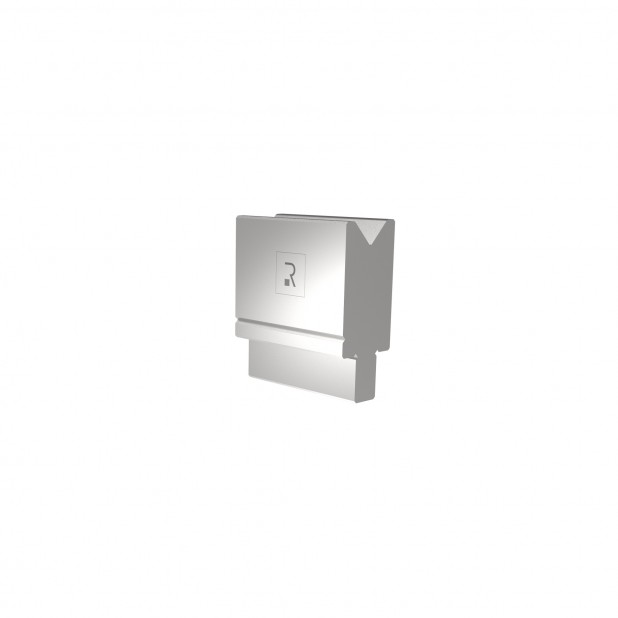 Matrize R2 mit Arbeitshöhe=55mm, α=88°, Radius=2mm, Material=42Cr, Max. Presskraft=1100kN/m.