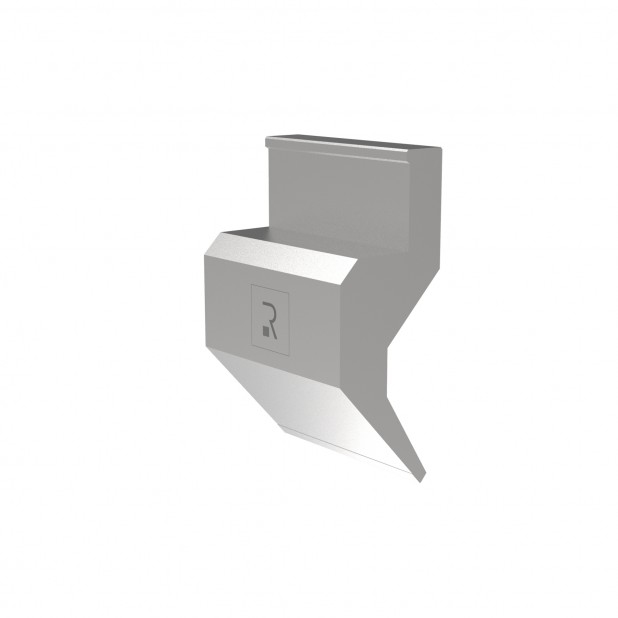 Oberwerkzeug R3 S mit Arbeitshöhe=116mm, α=85°, Radius=0,8mm, Material=42cr, Max. Presskraft=500kN/m.