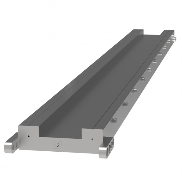 Matrizenadapterschiene Material= C45. Max. Presskraft=1000kN/m. Ideal für Matrizen mit 60 oder 90 mm Basis au