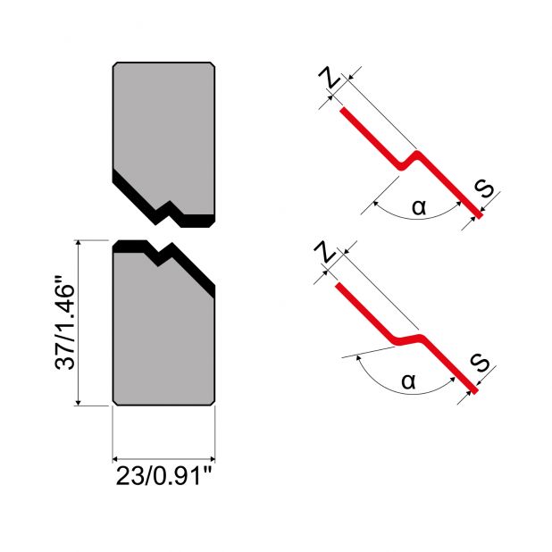 Z Einsatz 160°/150°/140°/90° zu verwenden mit Halter für Z Werkzeugeinsätze