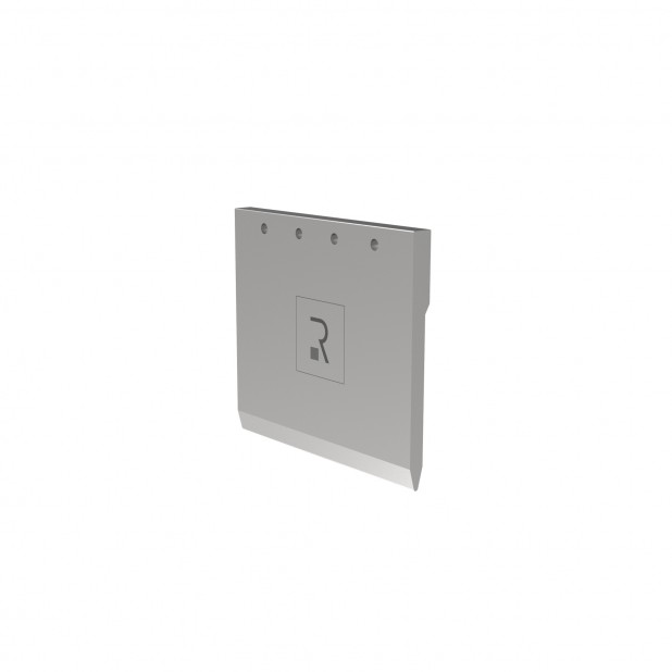 Oberwerkzeug R6 Hämmerle mit Höhe=90mm, α=30°, Radius=1mm, Material=HRc 58-60, Max. Presskraft=1000kN/m.