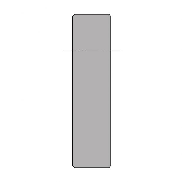 Matrizenerhöhung R6 Material=C45, Max. Presskraft=1000kN/m.