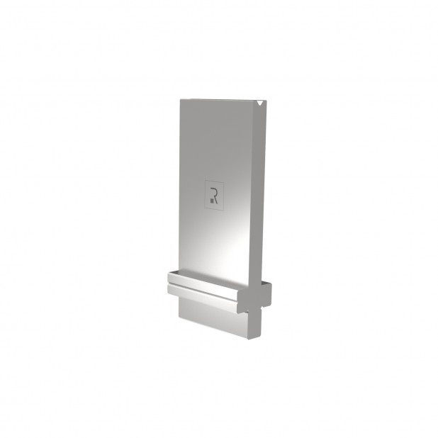 Matrize R4 mit Arbeitshöhe=130mm, α=78°, Radius=1mm, Material=42Cr, Max. Presskraft=400kN/m.