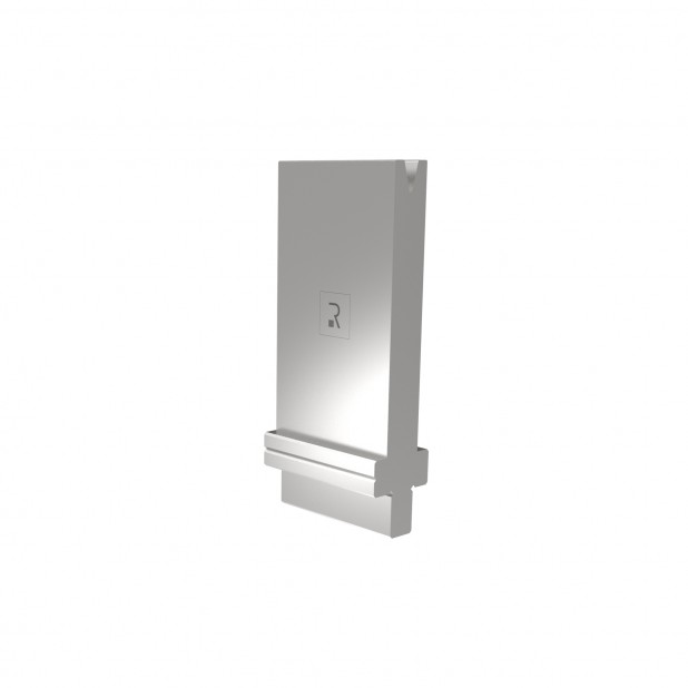 Matrize R4 mit Arbeitshöhe=130mm, α=30°, Radius=1mm, Material=42Cr, Max. Presskraft=220kN/m.