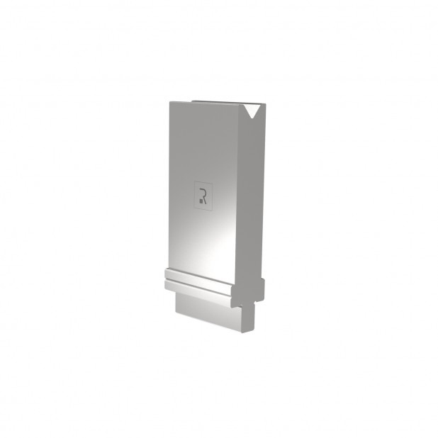 Matrize R4 mit Arbeitshöhe=130mm, α=78°, Radius=3mm, Material=42Cr, Max. Presskraft=800kN/m.