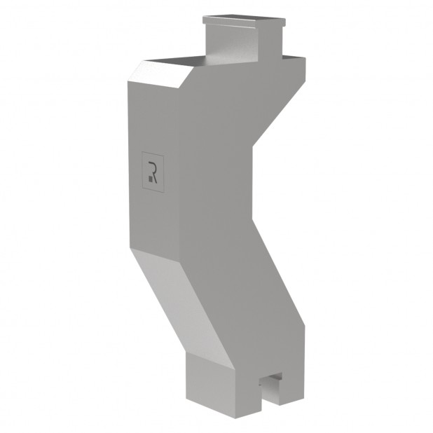 Schwerlast Oberwerkzeug mit einer Höhe von 500mm, Material=42Cr:900-1150 N/mm² und 1.2767:830 N/mm². Maxima